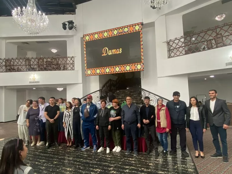 The TBEC team presents the developed regulation on the representation of civil society interests in the Country Coordinating Mechanism in Kyrgyzstan