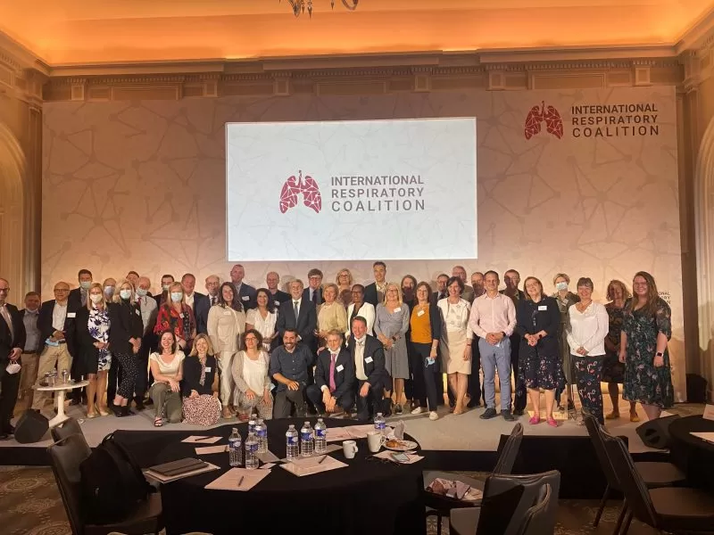 Chair of TBEC Board took part in the International Respiratory Coalition (IRC) Summit in Paris