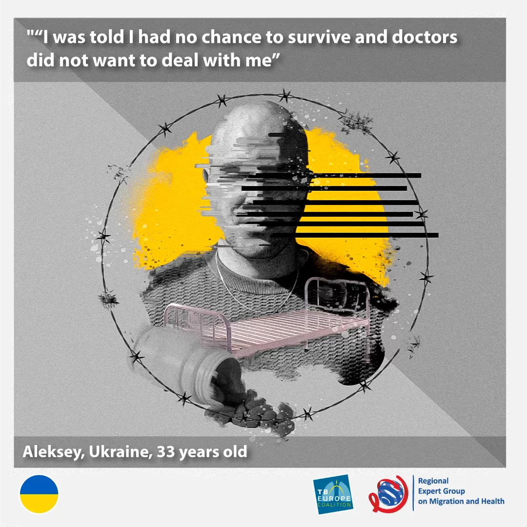 “I was told I had no chance to survive and doctors did not want to deal with me.” Aleksey, Ukraine, 33 years old.