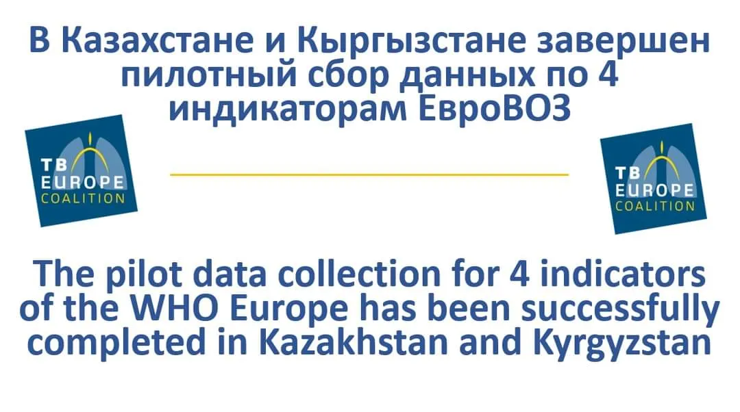 The pilot data collection for four indicators of the WHO Regional Office for Europe has been completed in Kazakhstan and Kyrgyzstan