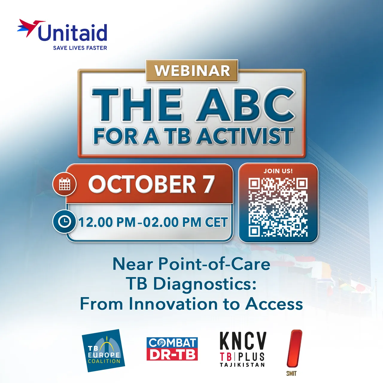 Webinar “Near Point-of-Care TB Diagnostics: From Innovation to Access”