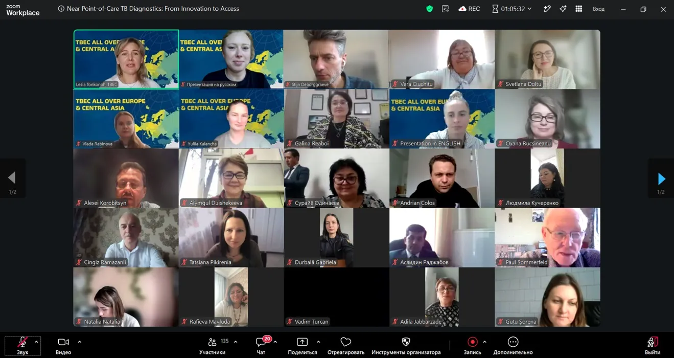 Webinar “Near Point-of-Care TB Diagnostics: From Innovation to Access” was held